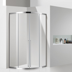 Cabin Hình Quạt 2 Cánh Mở Trượt, 2 Cố Định – LUX-C38