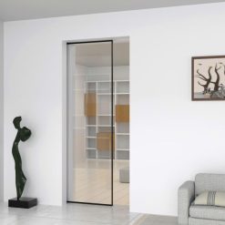 CỬA SLIM 1 CÁNH MỞ TRƯỢT ÂM TƯỜNG – LUX-S01