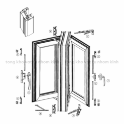 Cửa sổ mở quay 2