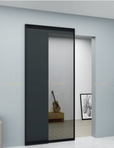 Cửa mở trượt 1 cánh ẩn ray SKR